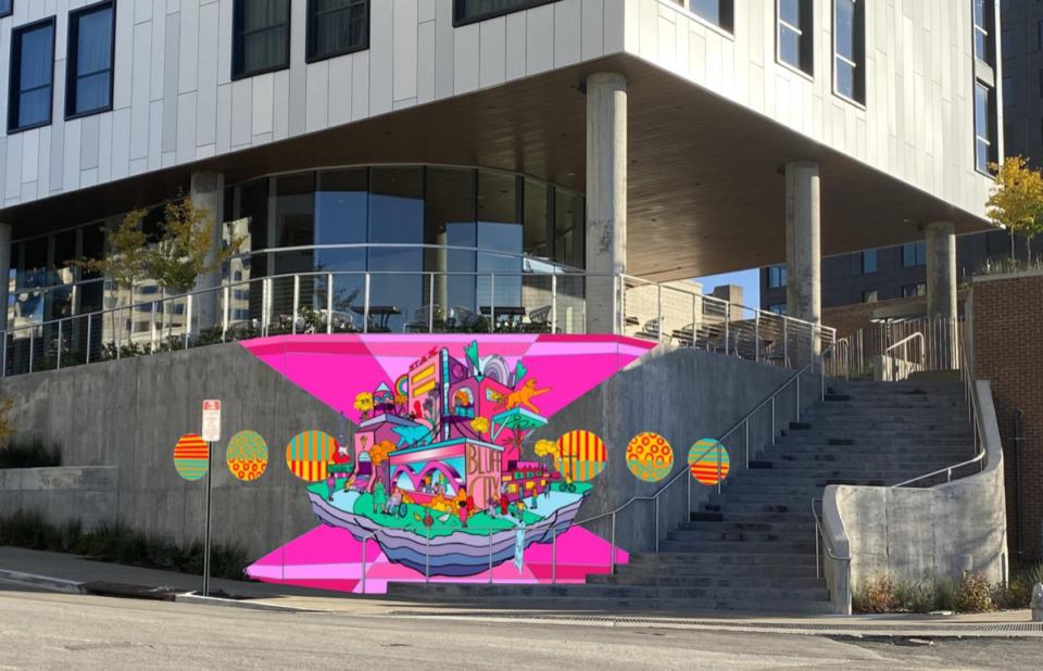 Design Review Board to consider eye-popping Downtown mural